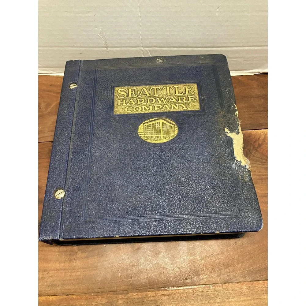 Seattle Hardware Company General Index Catalog Vintage 1920s Trade Industrial